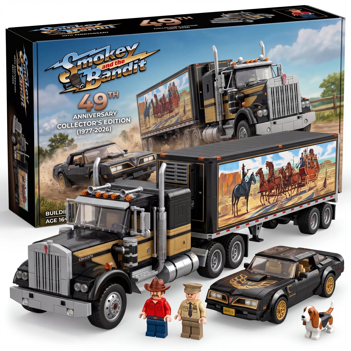 Smokey and the Bandit 49th Anniversary Collector Building Set