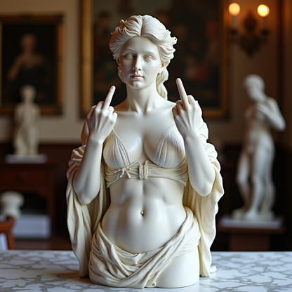 🎨✨KOLAICH™Venus with Attitude – The Original ‘Talk to the Hand’ Icon!